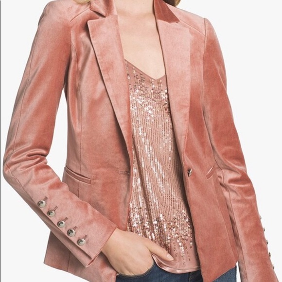 COPY - Elegant velvet blazer. - Picture 2 of 3